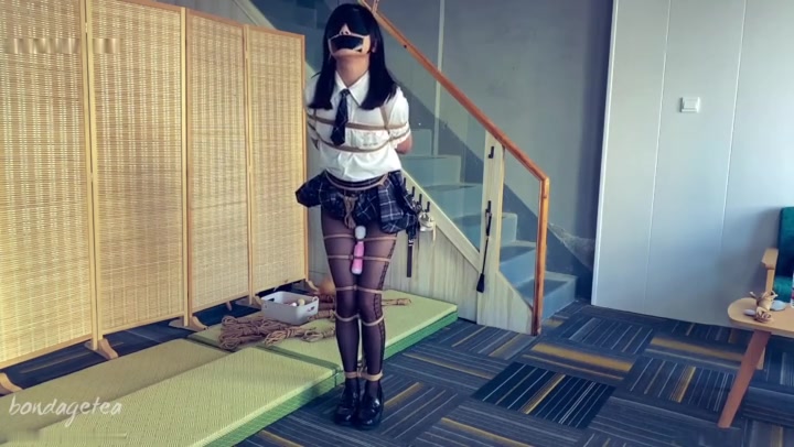 绳精病 节后第一天老湿的秘密被学生发现 无奈胁迫被紧缚专治各种不服. Preview 3