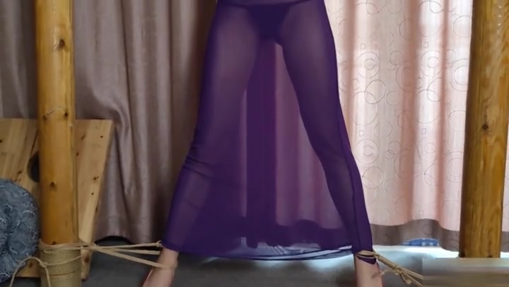 杨蕊 紫纱裙 Preview 1
