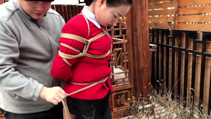 寒亭残雪捆绑外出 Preview 1