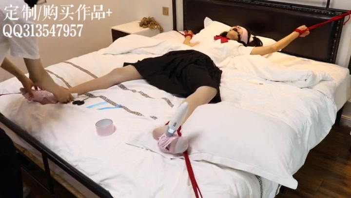 咕咕精 超绝望！学霸の大字捆绑痒刑地狱！360度无死角挠痒！ Preview 2