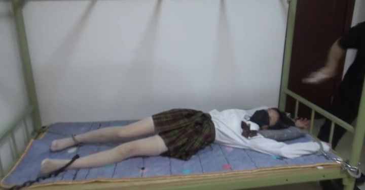 新月原创 琳媚 清纯女大学生 白丝JK单马尾 大字+k9怕痒到跳起来 jiojio非常可爱 Preview 4