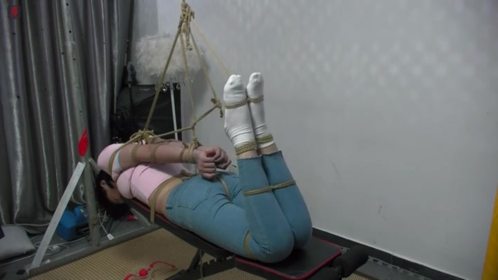 绳之韵 长腿女孩唐婉试镜（1-2合并版）白袜长腿小蛮腰，极限半吊驷马，口水收集 Preview 2