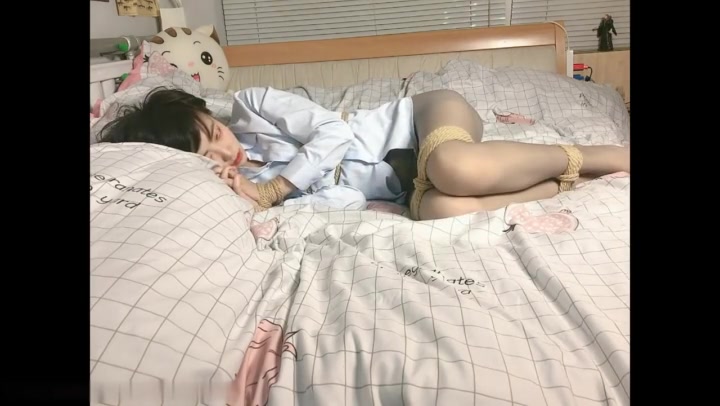 绳次元 灰丝直腿缚！ Preview 4