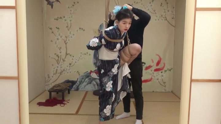 胜景影视 乐乐日式和服紧缚悬吊 Preview 2