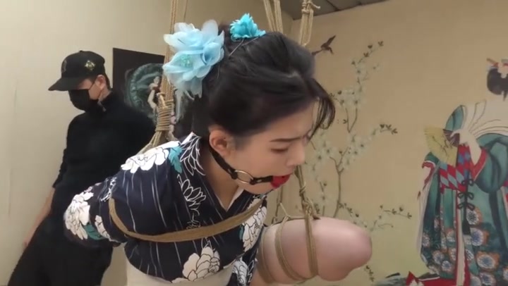 胜景影视 乐乐日式和服紧缚悬吊 Preview 3