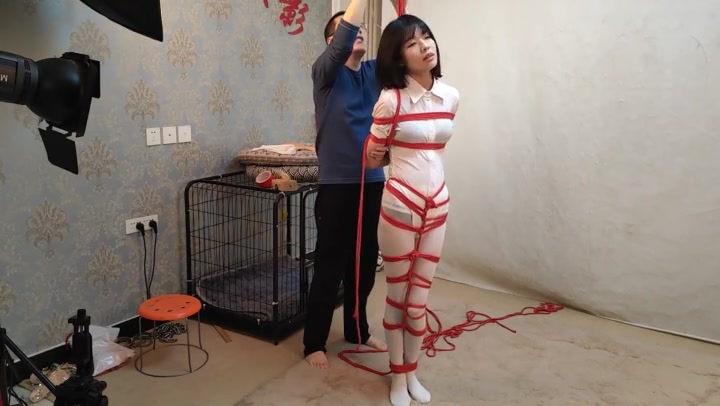 随心绳艺 妍妍红绳绑，五花团缚 Preview 1