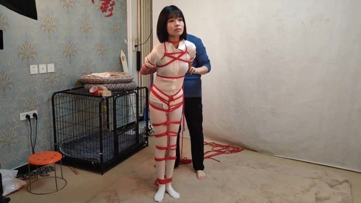 随心绳艺 妍妍红绳绑，五花团缚 Preview 2