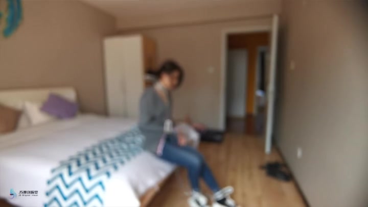 JS原创 国外定制瑾萱女囚犯+铁链+皮质镣铐+口球堵嘴+龟甲+单手套 Preview 1