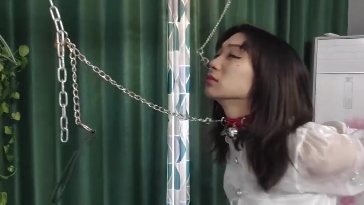 夜未央 会所游记（上集）训练有素女M的服务 骑绳酷刑 鼻链牵引固定 木枷束缚 Preview 3