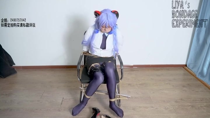莉雅 cosplay、DID、剧情、原味堵嘴、口球、丝袜蒙嘴. Preview 2