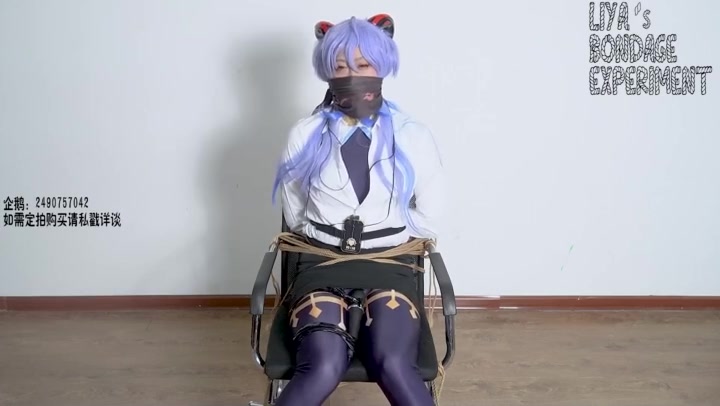 莉雅 cosplay、DID、剧情、原味堵嘴、口球、丝袜蒙嘴. Preview 3