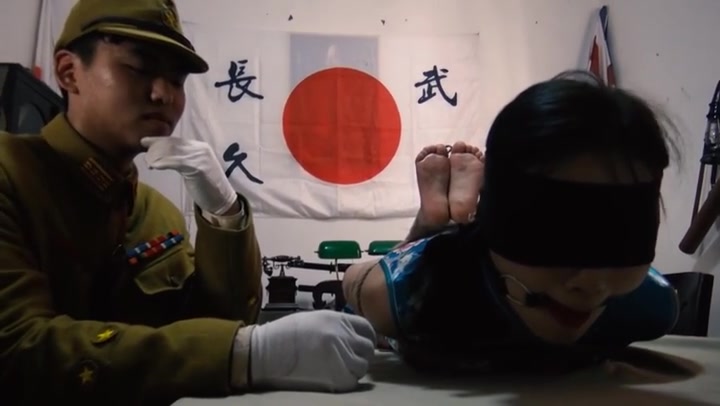 胜景影视 定拍陷落魔窟（第二部）中 女战士潜入司令部，设计擒下女鬼子 Preview 4