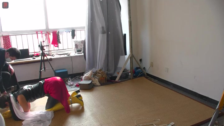 绳之韵 秀儿动漫英雄装系列（第一集）女英雄皮裤长靴，手铐脚镣、狗奴链圈、遛狗、跪拜、吻足 Preview 4