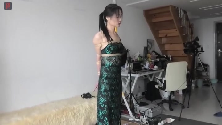 绳之韵 绑了一个又骚又软俏女郎 阿娇、菲菲双人TJ之黑丝俏女郎的独角戏，直臂驷马、TK Preview 2