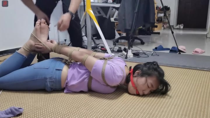 绳之韵 一步到位试镜系列叛逆少女罗兰（1-2合并版）口球、股绳欧式驷马TK. Preview 3