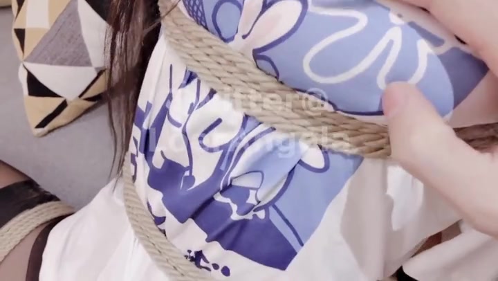 窒物者【超长1小时】TK+打脸+内外刺激超长超狠超久、猿辔堵嘴五层棉袜 Preview 3