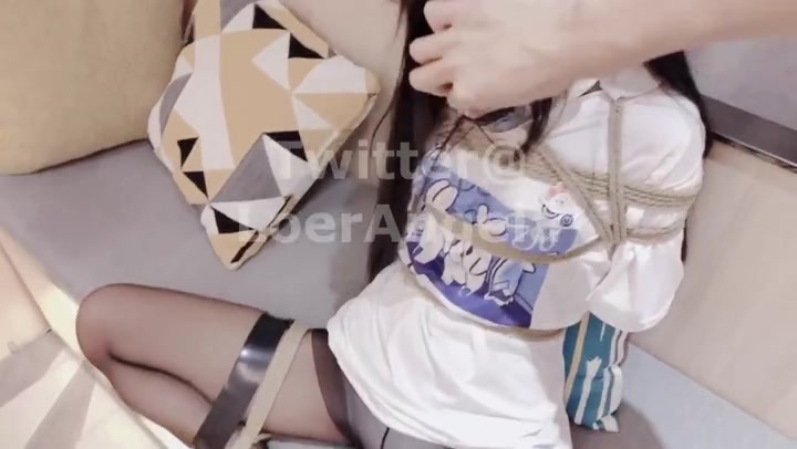 窒物者【超长1小时】TK+打脸+内外刺激超长超狠超久、猿辔堵嘴五层棉袜 Preview 4