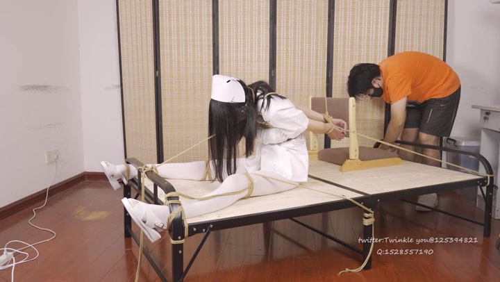 绿帽学院 夜勤病栋 COSPLAY 系列 日本护士 护士鞋 白色 白丝护士 强制 TK Preview 2