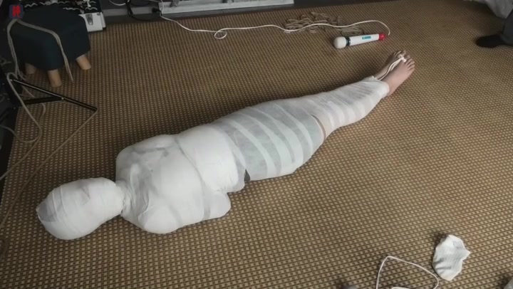 绳之韵 木乃伊放置、TK游戏，小诺第一拍（第三集下）全包TK玩少女木乃伊的嫩脚. Preview 1