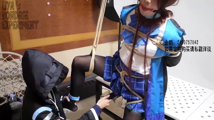 莉雅 紧缚单腿吊、固定强高、SP、TK 理智归0的博士 博士X阿米娅 cosplay Preview 1