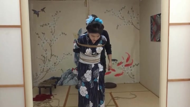 乐乐日式和服紧缚悬吊 Preview 4
