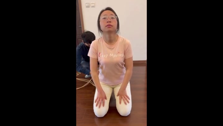 麦子定拍中式后背缚，手铐脚镣，面壁思过 Preview 2