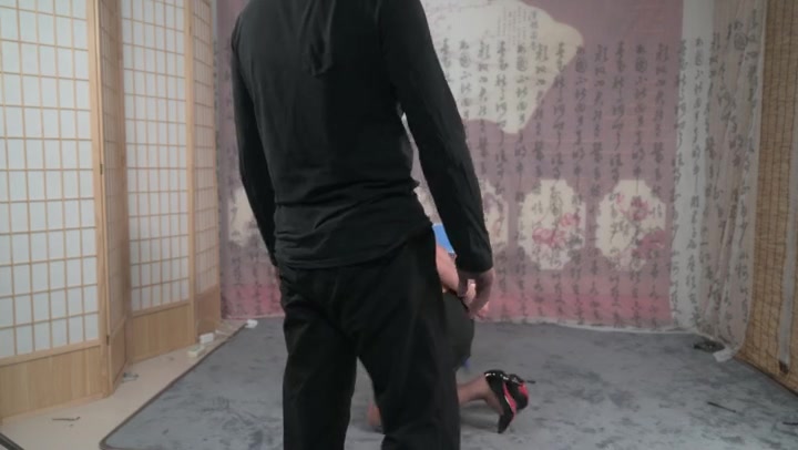 撒琅制造 高挑妹子直臂驷马紧缚 Preview 1