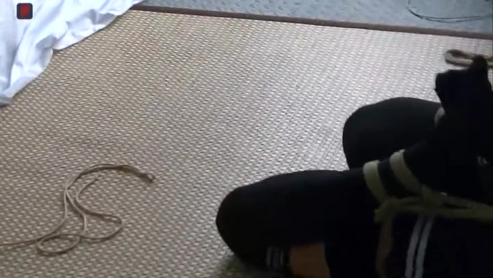 绳之韵 JK小学妹瑾瑜的假期系列绳地狱（上集）过膝袜、水手服，捆绑、鞭打、踩踏 Preview 4