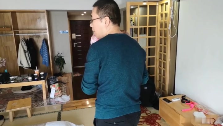 随心原创 杨阳 粉色旗袍 五花 驷马 红色硅胶口球塞紧 衣服太小了 身材不能完美体现 Preview 2