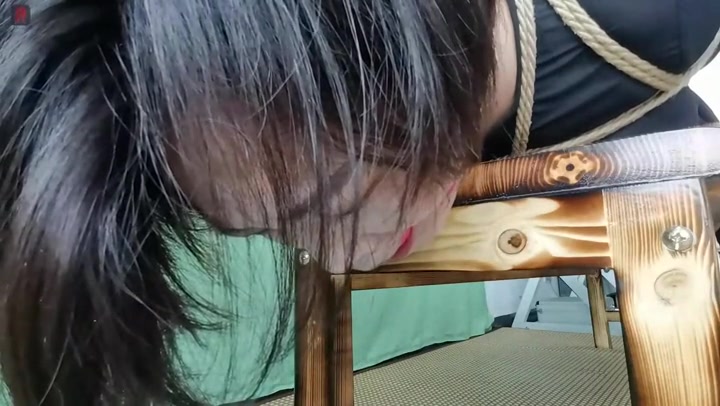 绳之韵 人妻女奴新人素素试镜（上集）性感网袜，后手观音，口球口水收集，驷马TJ Preview 4