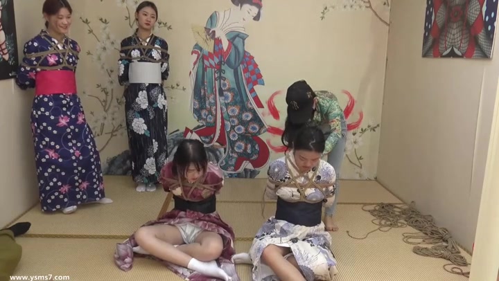 胜景影视 紧缚和服四金花 Preview 1