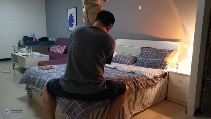 JS原创 艾可 性感连衣裙 肉丝 全身紧缚 胶带封嘴 Preview 4